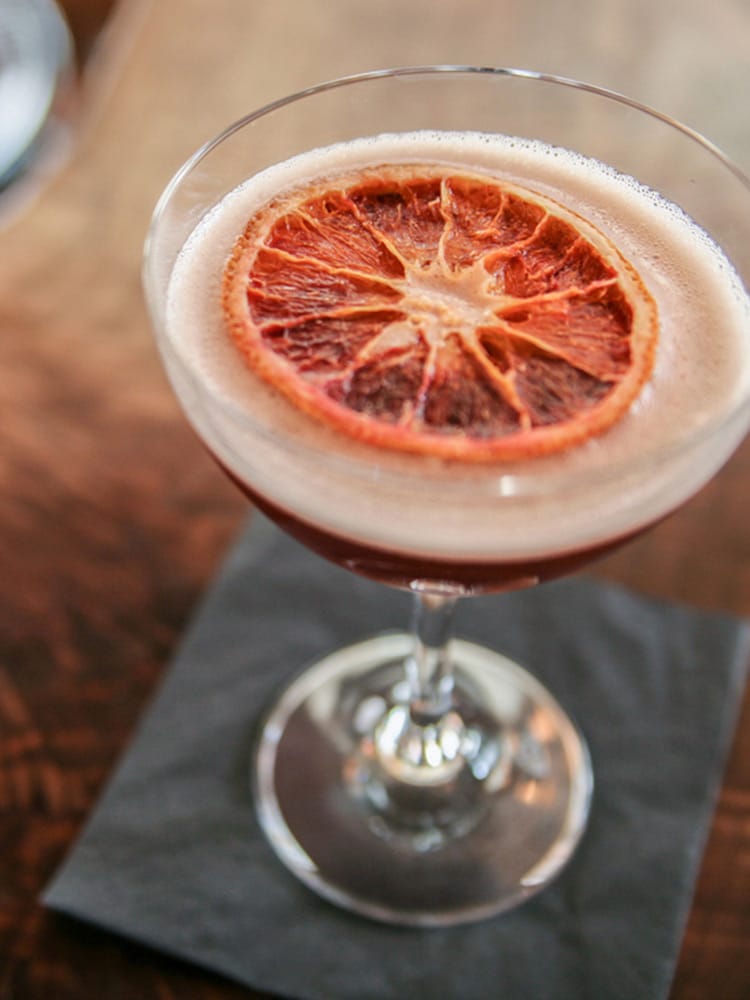 Blood Orange Sidecar