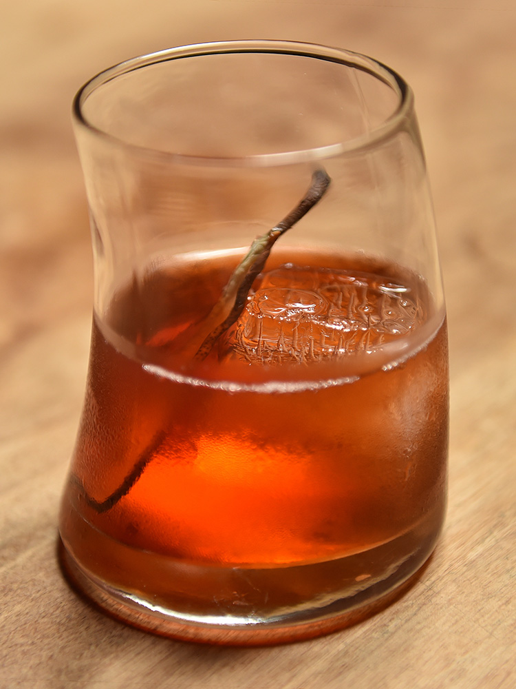 Spicy Pear Old Fashioned