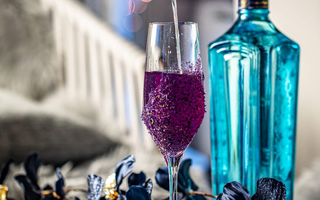 Pantone Colour of 2020 distilled into a true blue cocktail