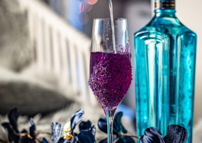 Pantone Colour of 2020 distilled into a true blue cocktail
