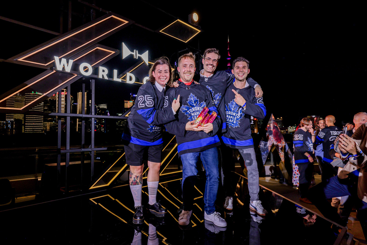 At the top of World Class