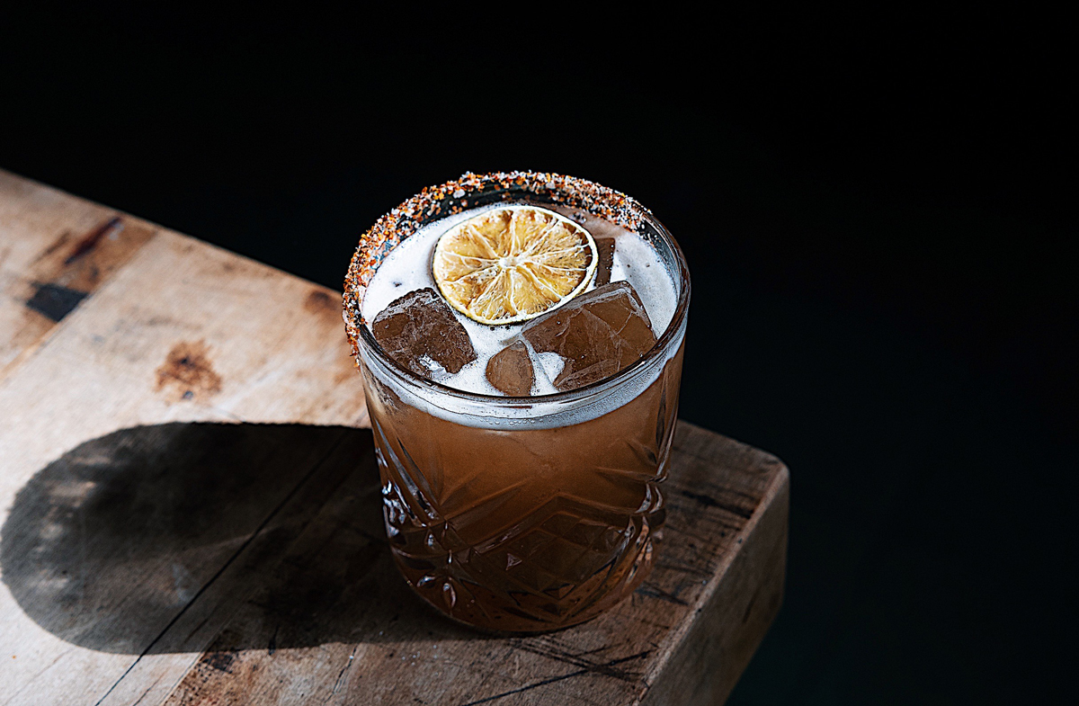 Spicy Tamarind Mezcal Margarita