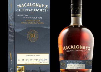 Holy smokes! Peated Island whisky named best in Canada