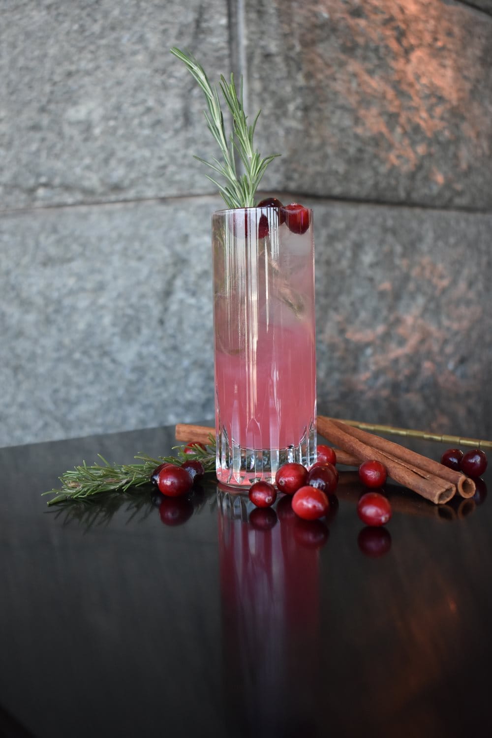 The Cranberry Cinnamon Blast at the Fairmont Vancouver Airport.