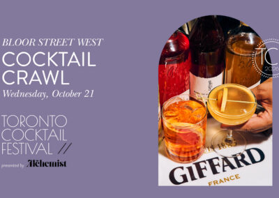 Bloor Street West Cocktail Crawl