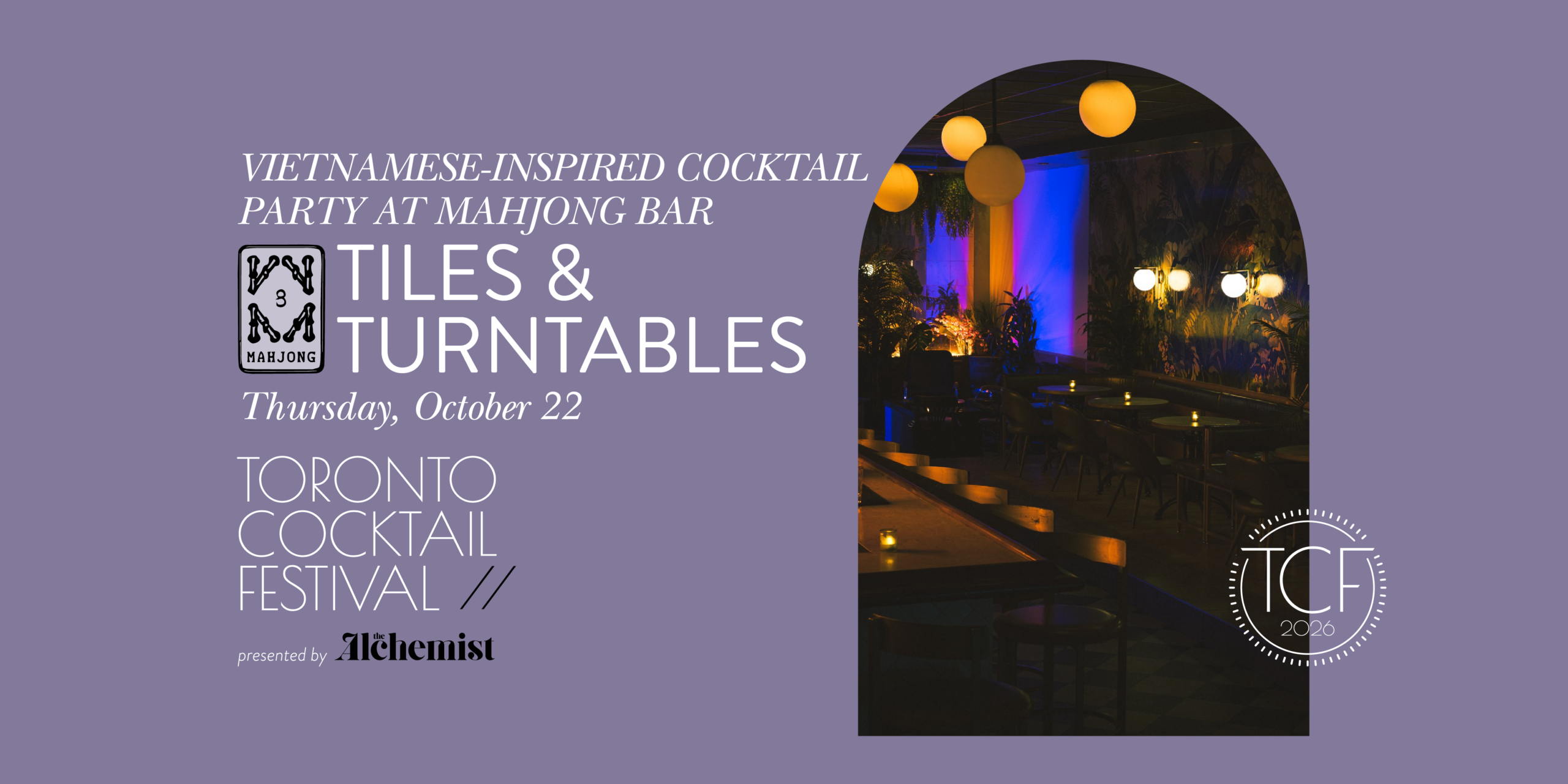 Tiles & Turntables : Vietnamese-inspired Cocktail Party